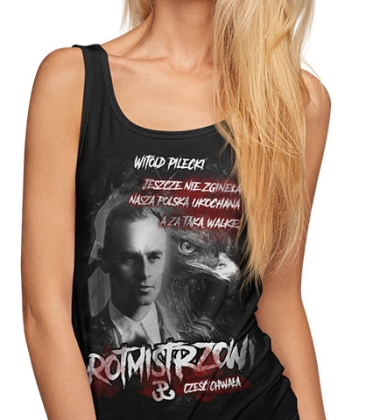 DAMSKI TANK TOP ROTMISTRZ WITOLD PILECKI